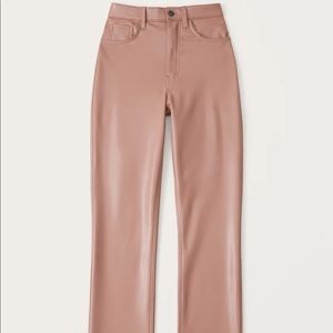 Abercrombie leather pants